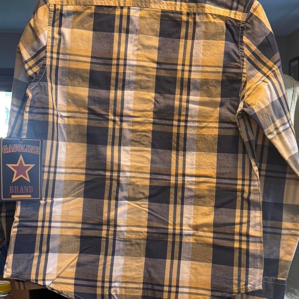 Gasoline brand Flannel shirt